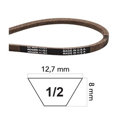 Rasenmäher Mähdeck Riemen – 5/8 X 134 Zoll, Mit Kevlar – Ersetzt MTD, Toro, Cub Cadet & Mehr