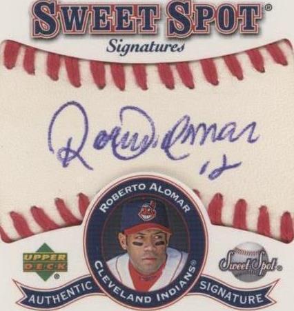 2001 Upper Deck Sweet Spot - Roberto Alomar #S-RAL