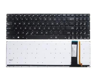 for ASUS N56 N56JN N56JR N56V N56VB N56VJ N76 N76V N76 Keyboard US Backlit