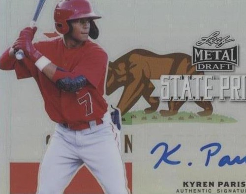 2019 Leaf Metal Draft - Kyren Paris #SP-KP1