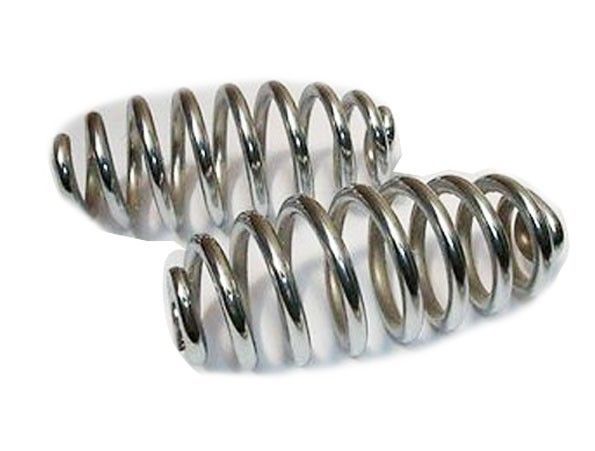 For Tapered Solo Saddle Spring Set Chrome Plated For Norton BSA Ariel 