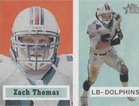 2002 Topps Heritage Zach Thomas #55