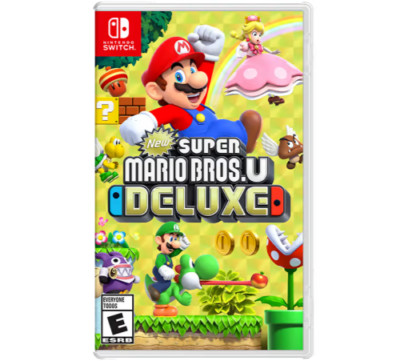 New Super Mario Bros. U Deluxe Switch Brand New (Multiplayer, 2019 2D Platform)