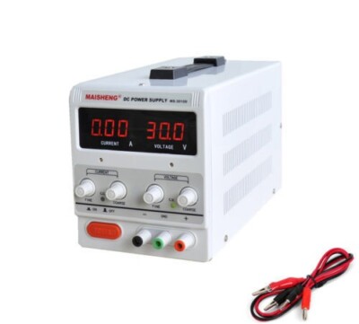 MS-305D Variable Linear Adjustable Lab DC Bench Power Supply 0-30V 0-5A 150W