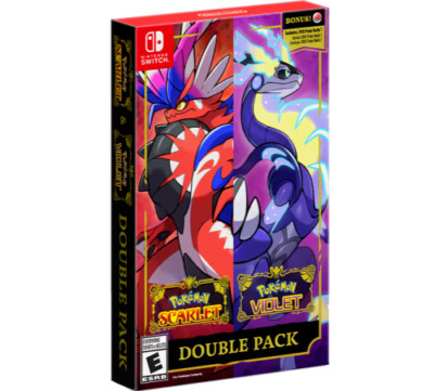 Pokemon Scarlet & Pokemon Violet Double Pack Switch New Game Special (2022)