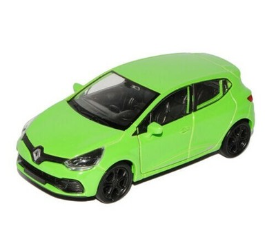 Renault Clio IV Green 5 Door Type X98 from 2012 Ca 1/43 1/36-1/46 Welly Model