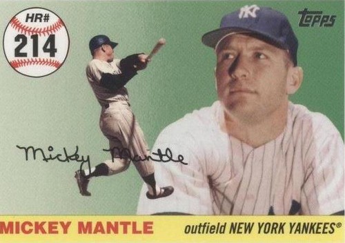 2006 Topps - Mickey Mantle #MHR214