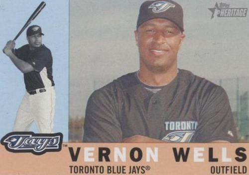 2009 Topps Heritage - Vernon Wells #48