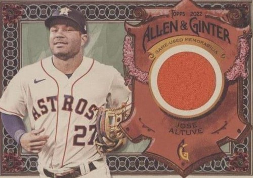 2022 Topps Allen & Ginter - Jose Altuve #AGRA-JA