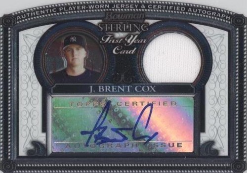 2005 Bowman Sterling - J.B. Cox #BS-BC