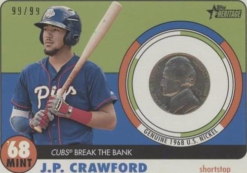 2017 Topps Heritage Minor League Edition - J.P. Crawford #68M-JC