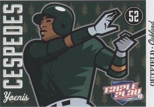 2012 Panini Triple Play - Yoenis Cespedes #60
