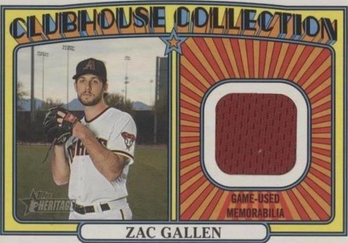 2021 Topps Heritage - Zac Gallen #CCR-ZG