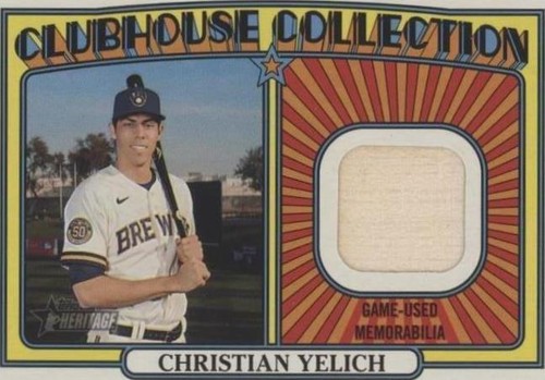 2021 Topps Heritage - Christian Yelich #CCR-CY