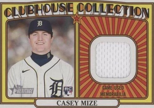 2021 Topps Heritage High Number - Casey Mize #CC-CMZ