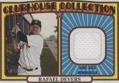 2021 Topps Heritage - Rafael Devers #CCR-RD