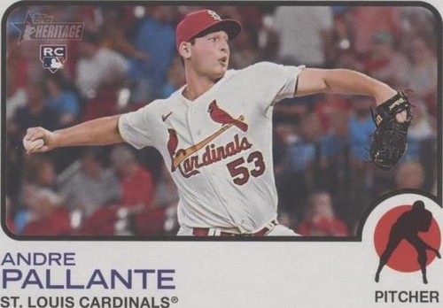 2022 Topps Heritage High Number - Andre Pallante #522