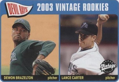 2003 Upper Deck Vintage - Dewon Brazelton Lance Carter #231