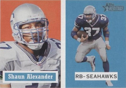 2002 Topps Heritage Shaun Alexander #70