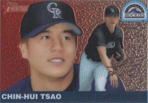 2004 Topps Heritage - Chin-Hui Tsao #THC49