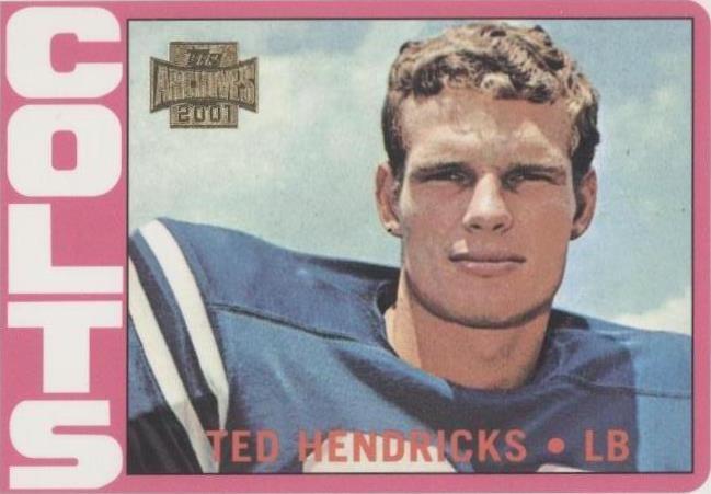 2001 Topps Archives Ted Hendricks #74