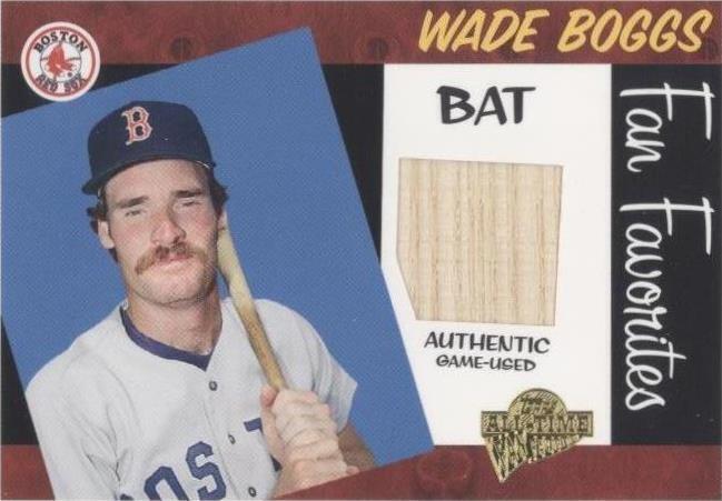 2005 Topps All-Time Fan Favorites - Wade Boggs #FFR-WB