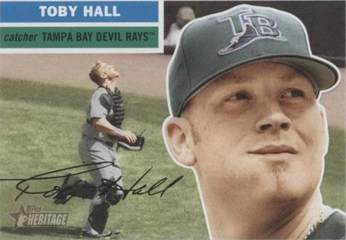 2005 Topps Heritage - Toby Hall #385