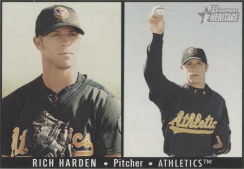 2003 Bowman Heritage - Rich Harden #168