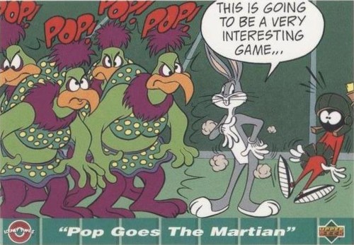 1992 Upper Deck Comic Ball IV Bugs Bunny Marvin the Martian #18
