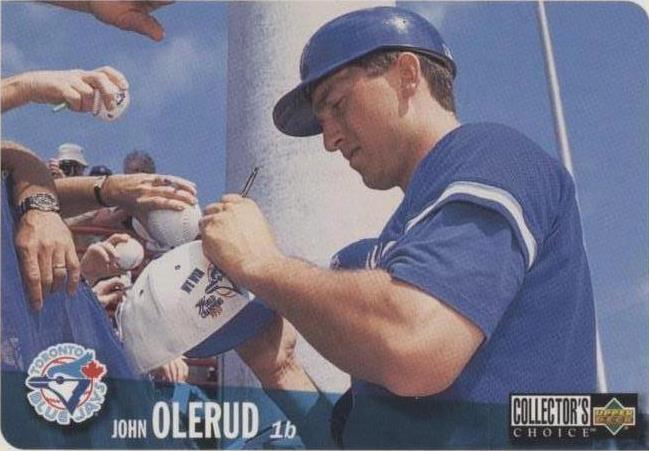 Upper Deck Collector's Choice 1996 - John Olerud #750