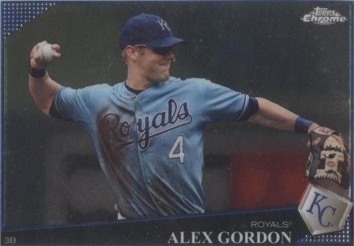 2009 Topps Chrome - Alex Gordon #40