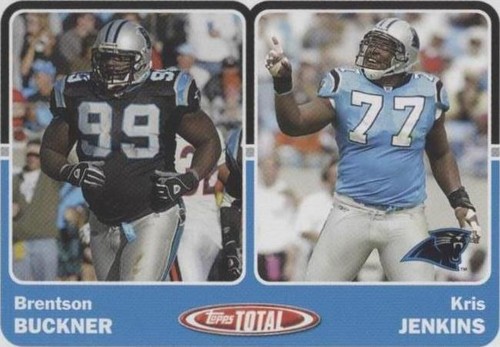 2003 Topps Total Brentson Buckner Kris Jenkins #374
