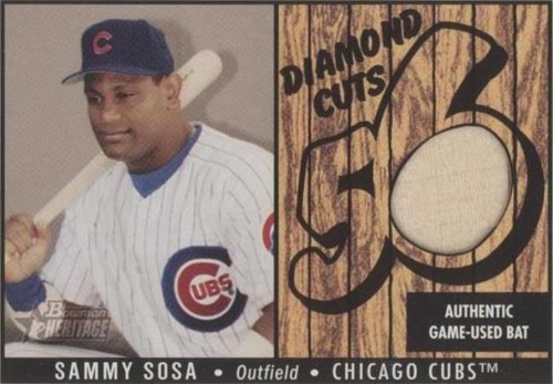 2003 Bowman Heritage - Sammy Sosa #DC-SS1