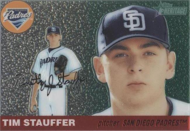 2004 Topps Heritage - Tim Stauffer #THC95