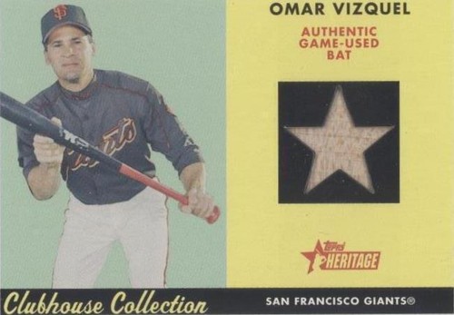 2007 Topps Heritage - Omar Vizquel #CC OV