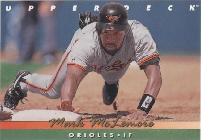 1993 Upper Deck - Gold Hologram #801 Mark McLemore for sale online | eBay