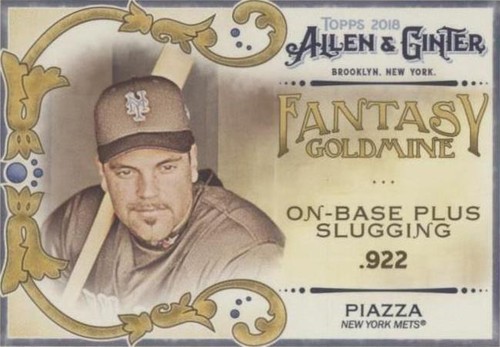 2018 Topps Allen & Ginter - Mike Piazza #FG-44