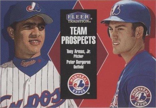 2000 Fleer Tradition - Peter Bergeron Tony Armas #332