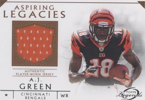 2011 Topps Gridiron Legends A.J. Green #ALR-AJG