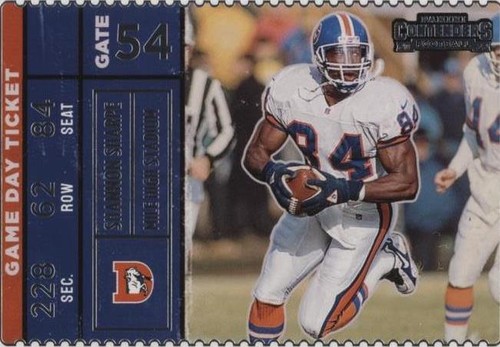 2022 Panini Contenders Shannon Sharpe #GDT-SSH