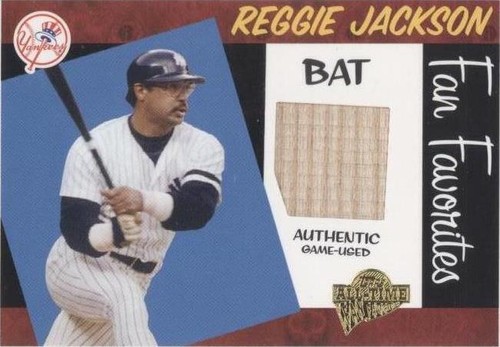 2005 Topps All-Time Fan Favorites - Reggie Jackson #FFR-RJ