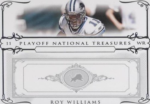 2007 Playoff National Treasures Roy Williams #41