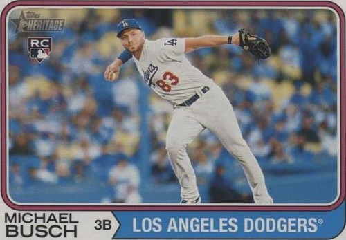 2023 Topps Heritage High Number - Michael Busch #520