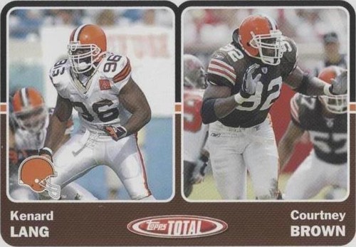 2003 Topps Total Courtney Brown Kenard Lang #382