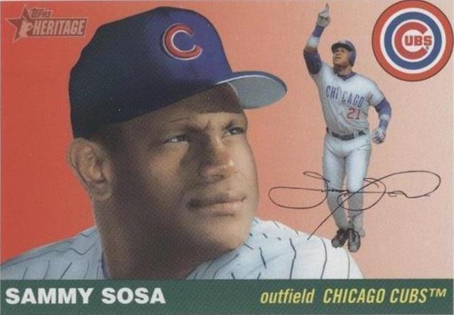 2004 Topps Heritage - Sammy Sosa #28