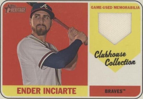 2018 Topps Heritage High Number - Ender Inciarte #CCR-EI