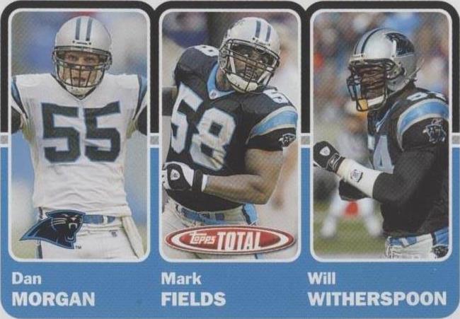2003 Topps Total Dan Morgan Mark Fields Will Witherspoon #335