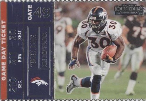 2022 Panini Contenders Terrell Davis #GDT-TDA