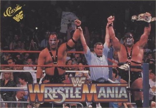 1990 Classic WWF The History of Wrestlemania - Demolition #77
