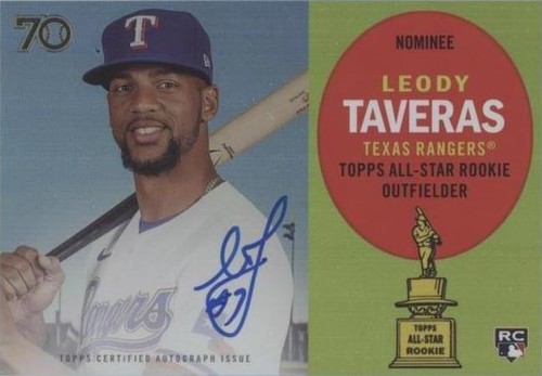 2021 Topps All-Star Rookie Cup - Leody Taveras #RCA-LT